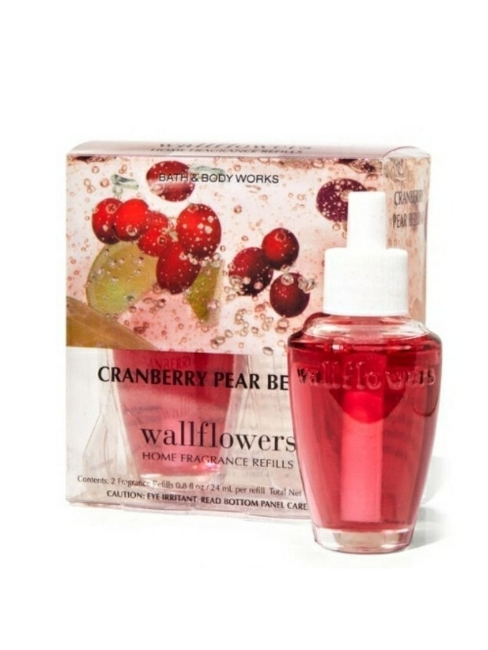 Cranberry Pear Bellini Wallflower Refills 2 Pack